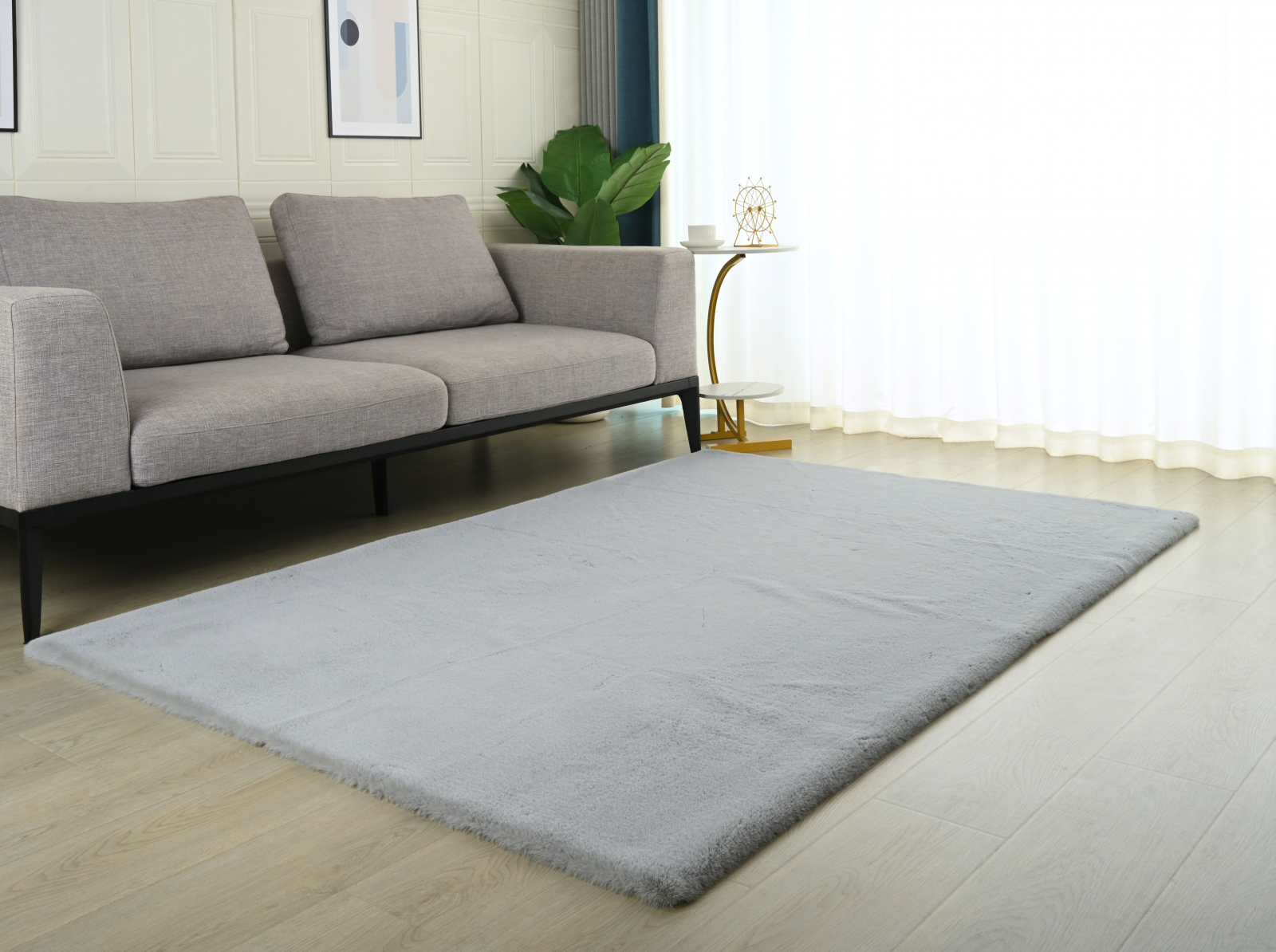 GP-00105146 Ковер RABBIT PREMIUM PIXEL MS1000, 1,2х1,7, STAN, L.GREY