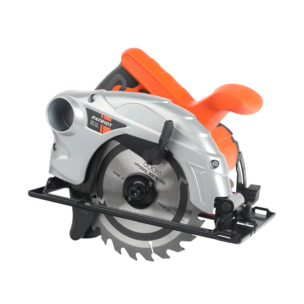 190301620 Пила циркулярная PATRIOT CS 162 мощность 1200Вт, пильный диск 160х20 мм