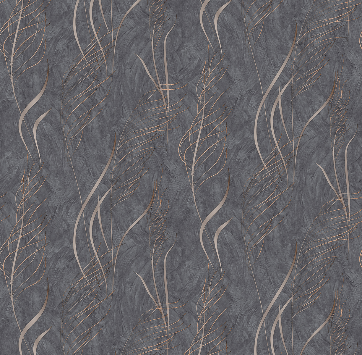 286099 Обои флизелиновые VOLGA, мотив темно-серый 1,06х10м