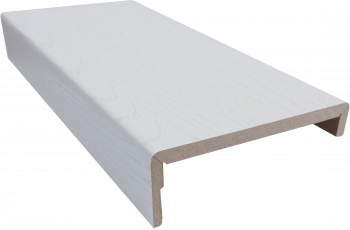 Наличник №1729 К ПВХ Серена светло-серый 2,2 м 100/31