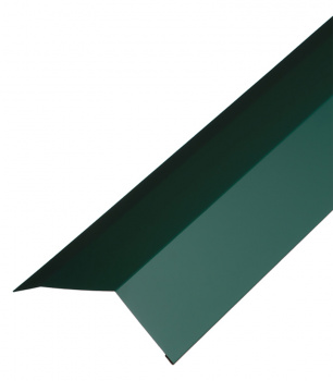 Планка карнизная 100х65х0,45мм 2,5м Зеленый мох RAL6005