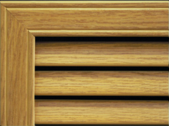 Решетка радиаторная 600х600мм дуб старый