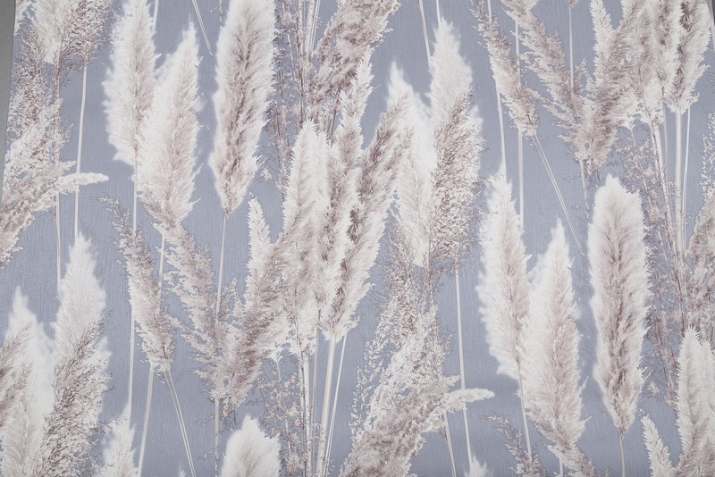 VV72086-42 Обои флизелиновые Cortaderia мотив серый-бежевый 1,06х10,05м