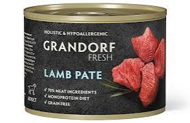 Корм Grandorf Fresh д/соб Паштет/Ягненок 200г