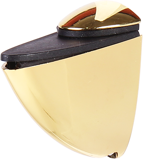 L3107GO Кронштейн пеликан мал. пара золотой 4-10мм эконом