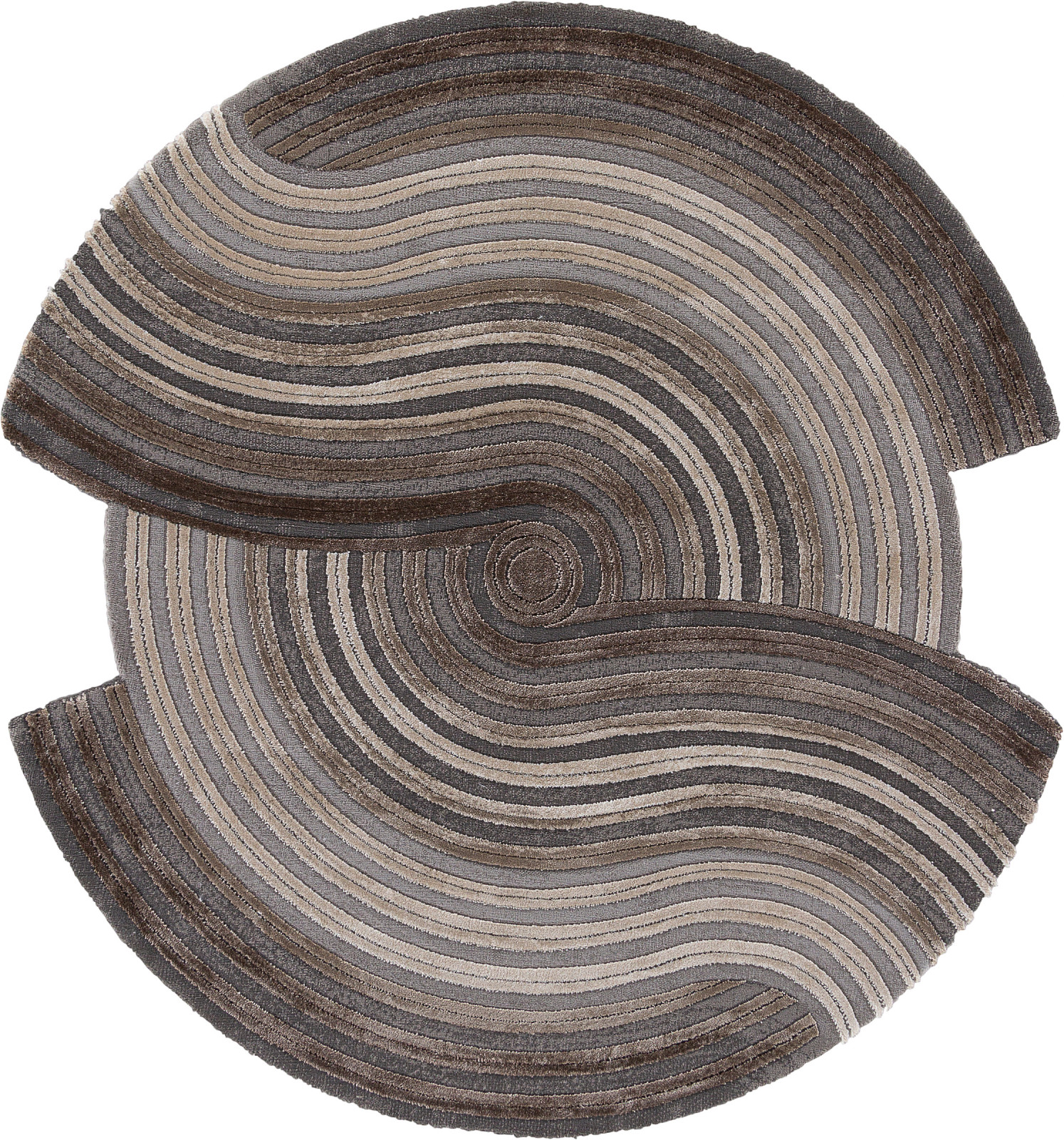 GP-00105152 Ковер SAFIR KARMEN HALI 00835C, 1,56х1,56, DAIRE, GREY-BROWN