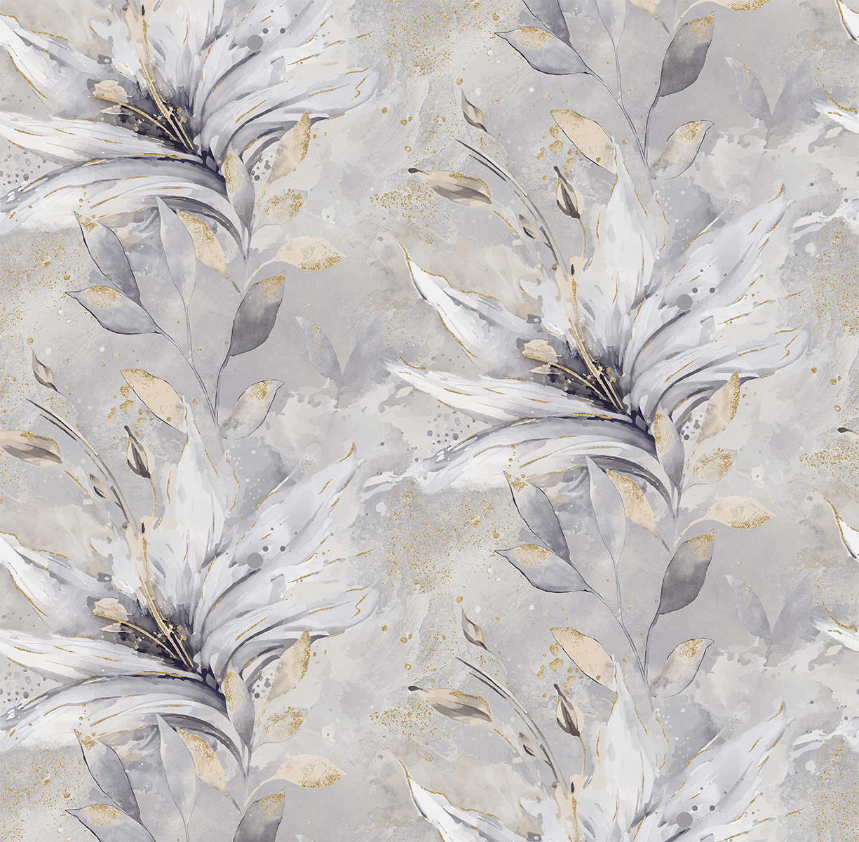 286317 Обои флизелиновые LILLIAN, мотив синий 1,06х10м