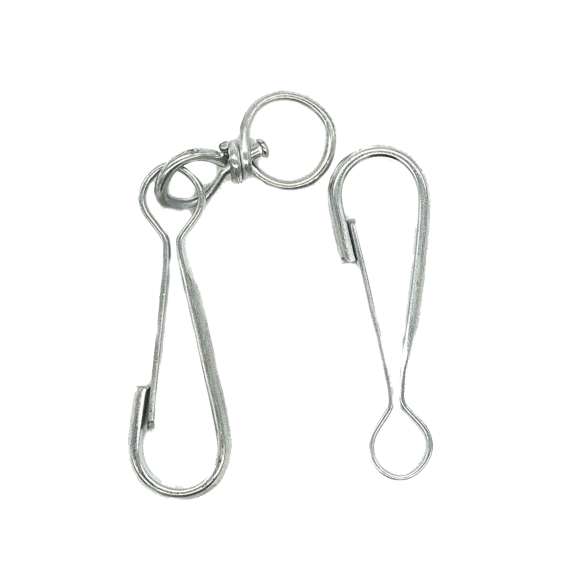 7-0012780 Карабин с вертлюгом №2  50мм тип 125 ТА-V (2шт) - пакет Э