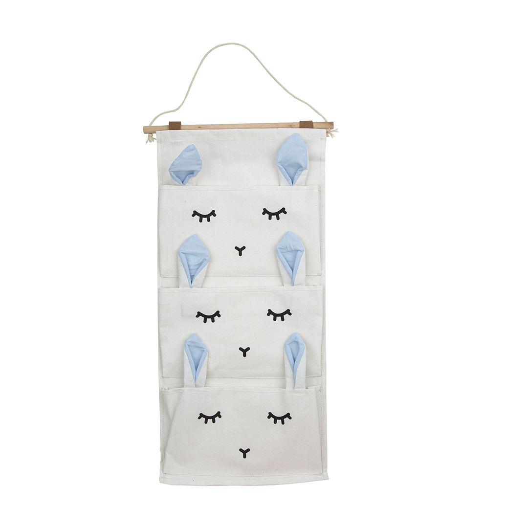 EW-104 Подвесной органайзер Кролик Д300 Ш640 небесно-голубой