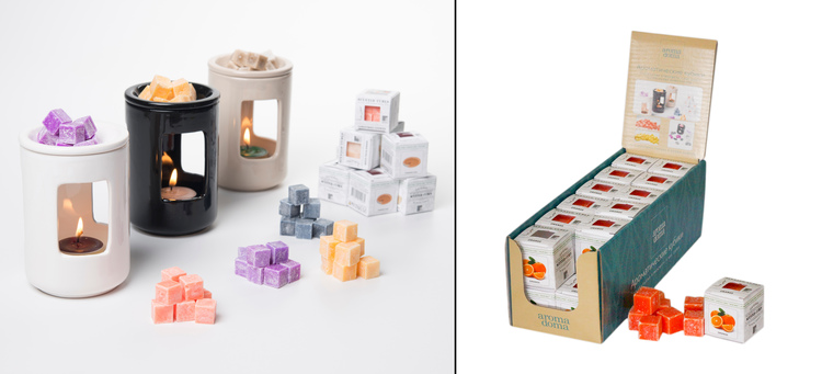 Кубики ароматические  Апельсин 8шт.