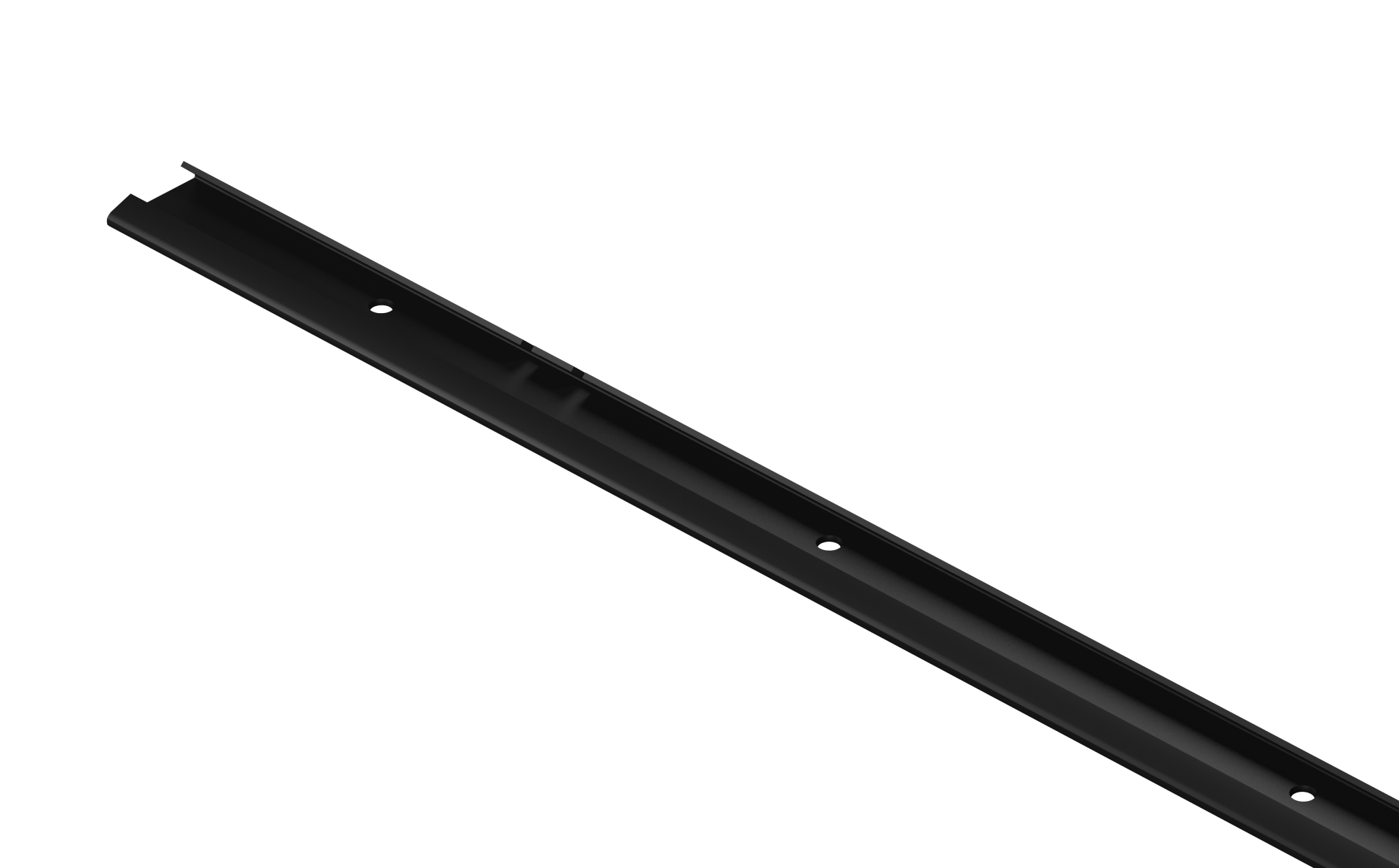 L9821BL Рельс для стоек 1560мм черный