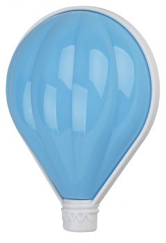 Ночник - светильник NN-607-LS-BU в розетку с датчиком освещенности синий
