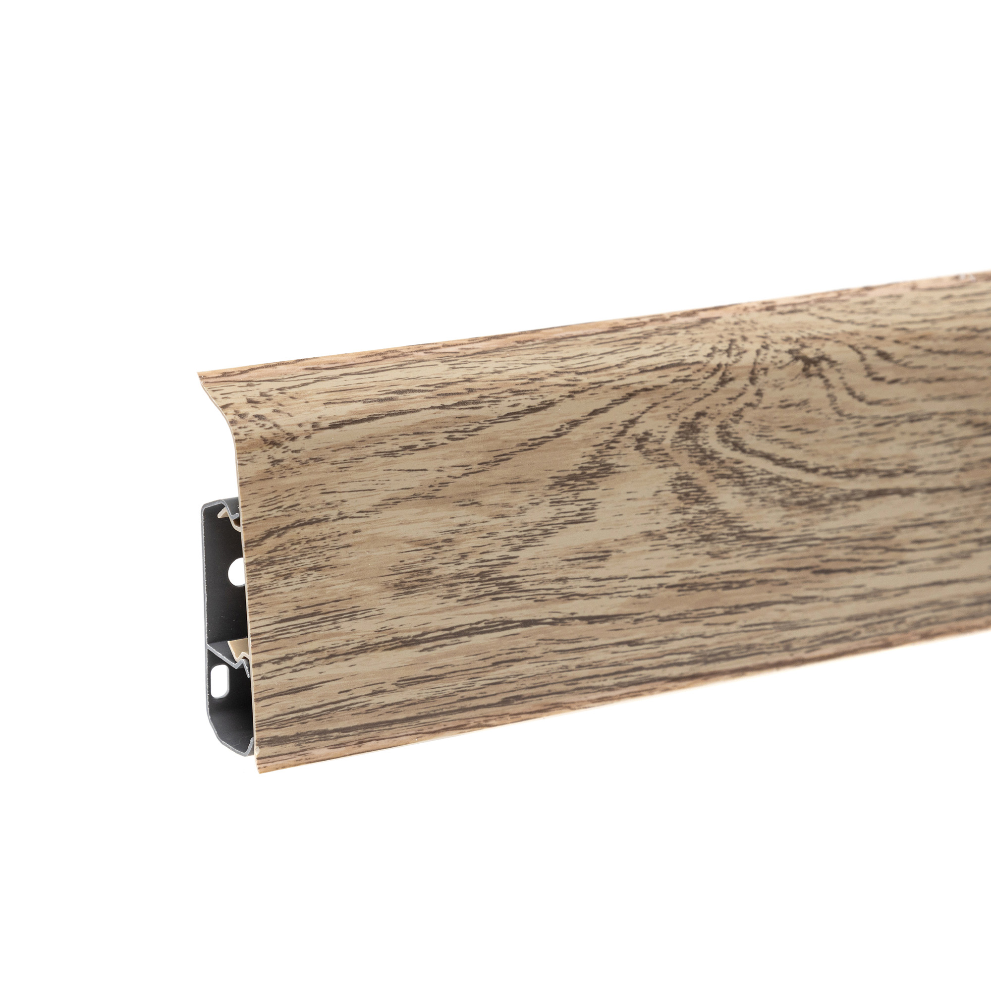 ТП10027772 Плинтус пластиковый Qvant Q14 Клен беленый 2,2 м