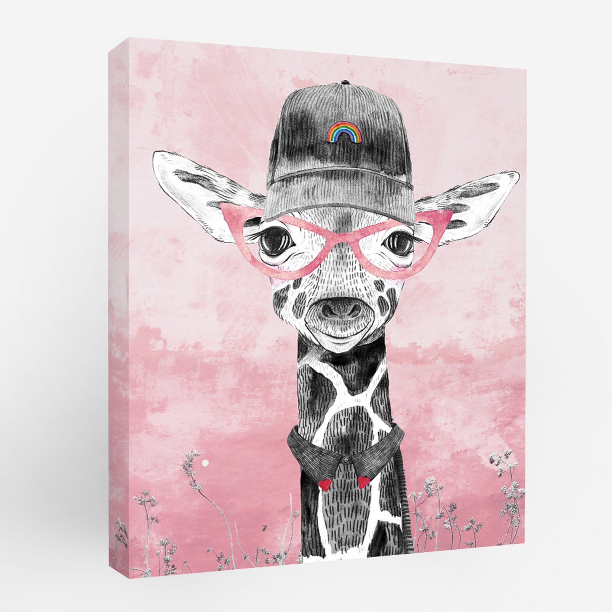 kt45-13322 Картина Жираф сафари 40х50 см.