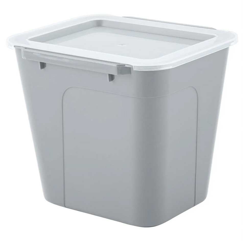 SC690112003 Контейнер для хранения с крышкой BERGEN M 1,3л серый шторм