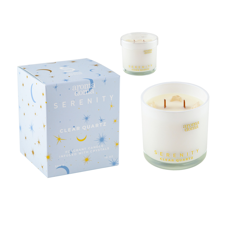 Свеча Serenity Горный хрусталь