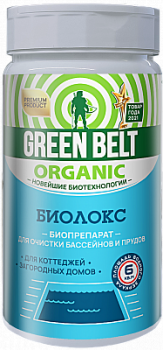 Биолокс биопрепарат для очистки воды в пруду/ бассейне Green Belt туба 180 гр