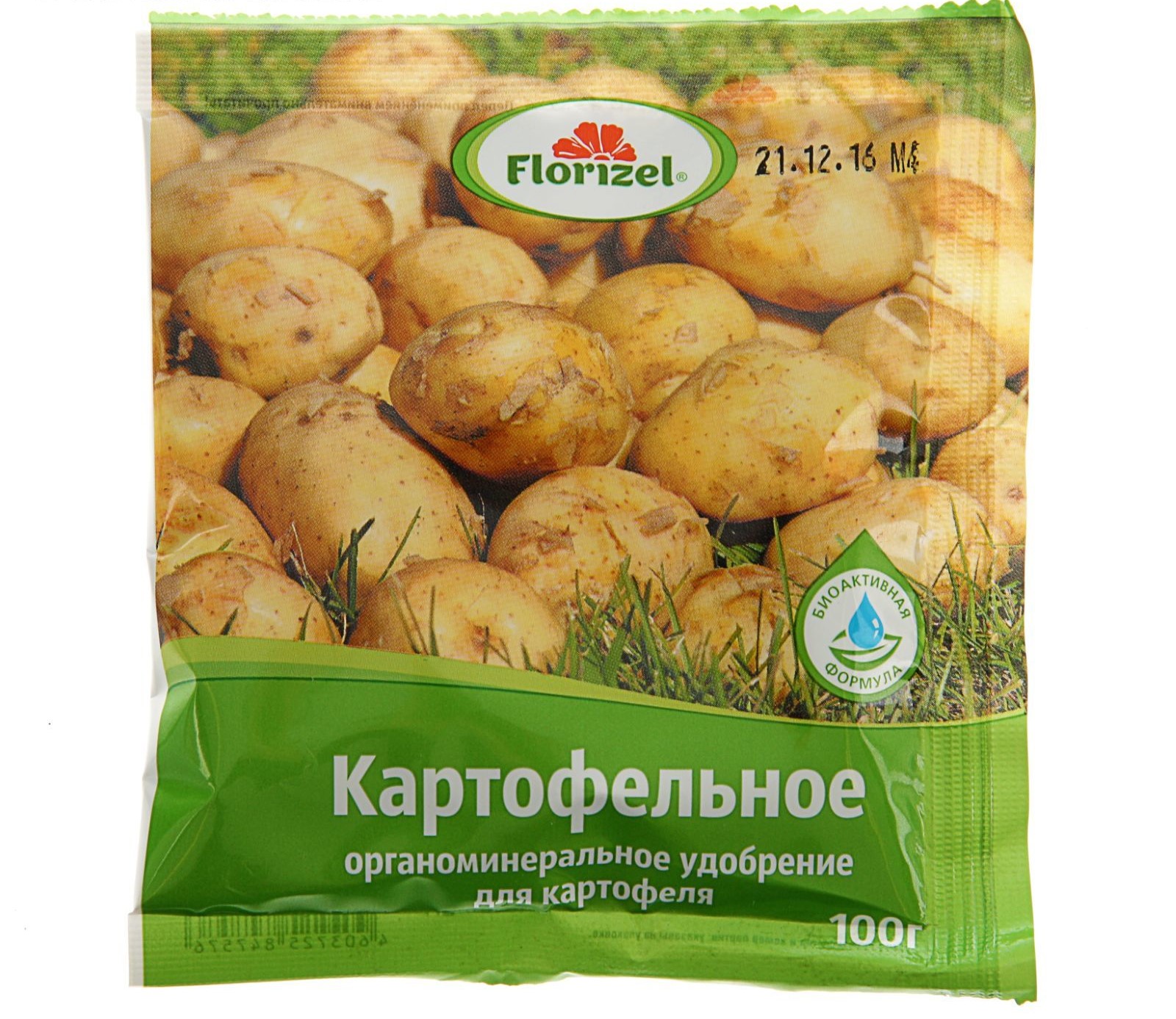 2082390 Удобрение органоминеральное Картофельное Florizel, 100 г