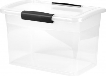 Ящик для хранения Keeplex Vision с защелками 11л 35х23,5х22,2см прозрачный кристалл