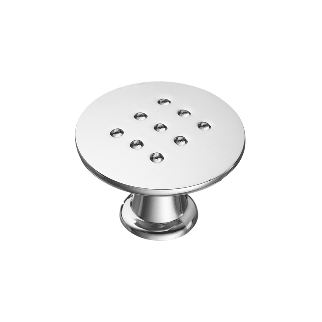 K-1060 Ручка-кнопка, Д29 Ш29 В18, хром