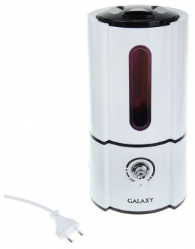 Увлажнитель ультразвуковой, Galaxy GL 8004, 35Вт, 3 литра, 30 м2, белый
