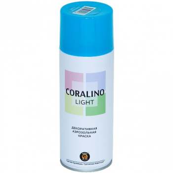 Краска-спрей декоративная CORALINO LIGHT Бирюзовый, 520 мл