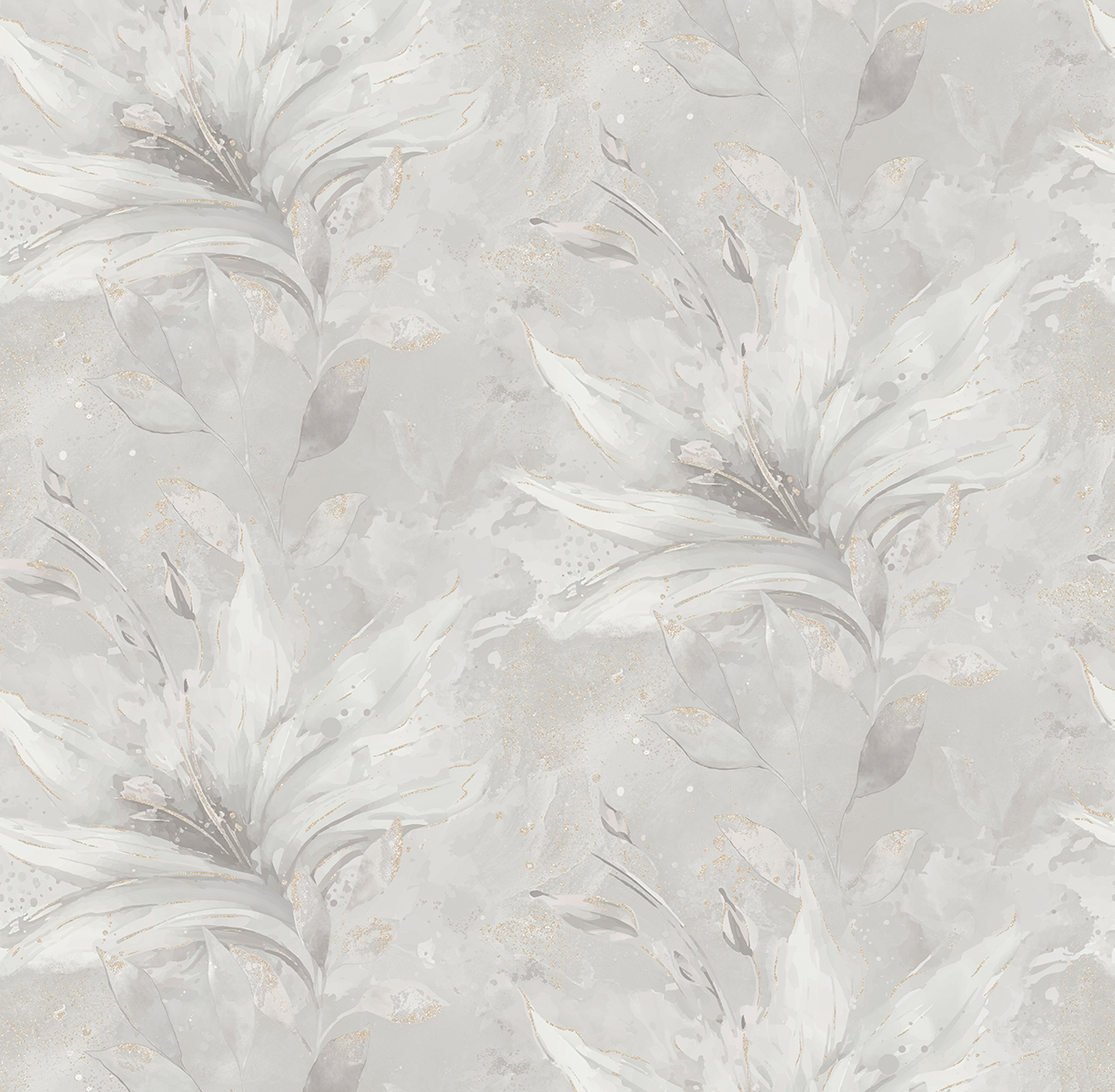 286311 Обои флизелиновые LILLIAN, мотив серый 1,06х10м