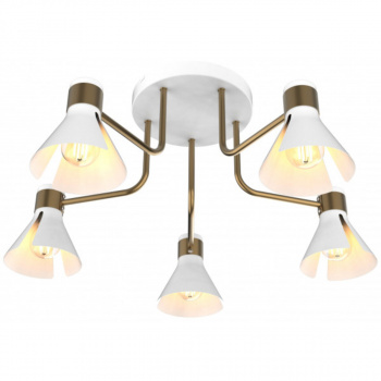 Люстра потолочная Rivoli Maira 5хЕ14х40 Вт 7054-735 