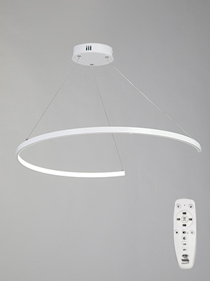 Люстра потолочная V2510DT-0/1S, LED 44Вт, 2700-6500К,16м2, цвет белый