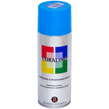 Краска-спрей CORALINO RAL5012 Голубой, 520 мл
