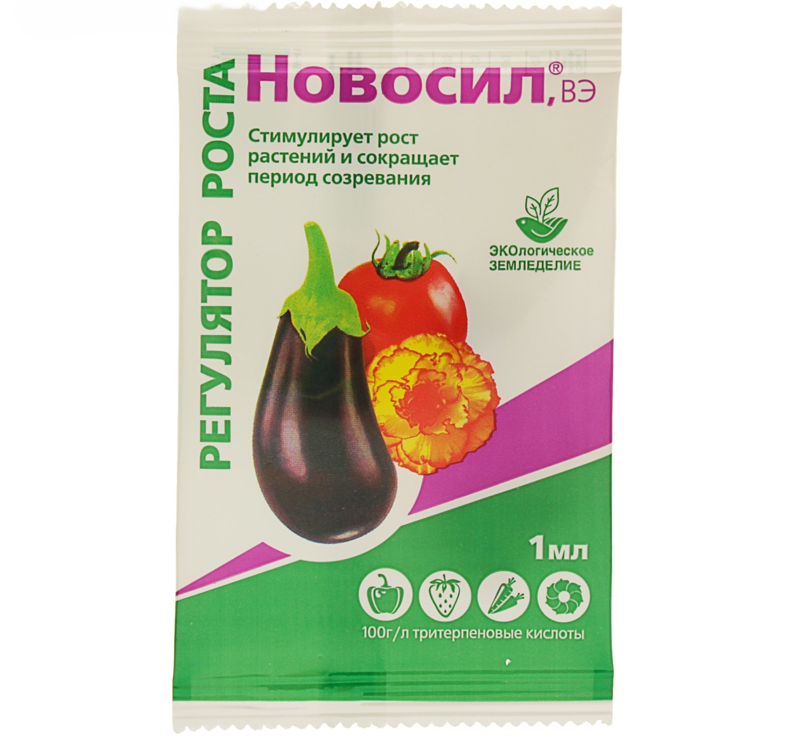 2990315 Стимулятор роста природный БиоМастер Новосил, ВЭ, 1 мл