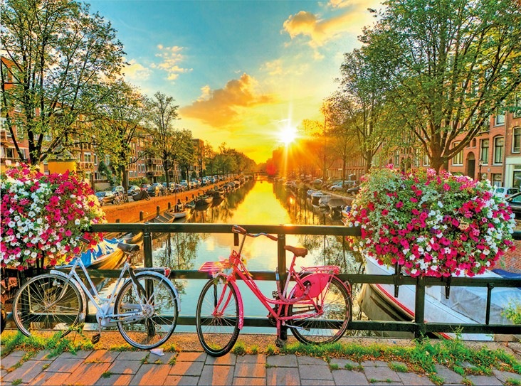 87891 Мозаика алмазная Амстердам 30х40 см.