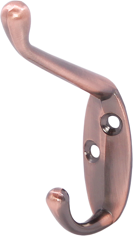 LK0401CU Крючок для пальто и шапки, легкий, медь
