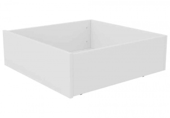 Ящик под кровать выкатной "ОРИОН" 60х60см, цвет: белый