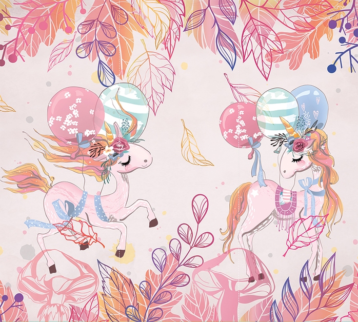 розовые единороги