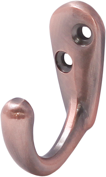 LK0101CU Крючок одинарный, маленький, медный