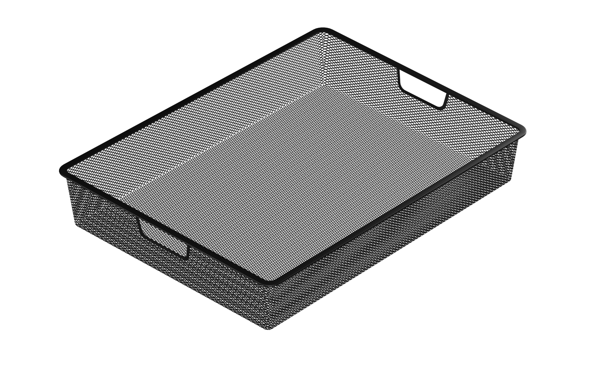 L9559BL(N) Сеточная корзина 555х410х85 черный