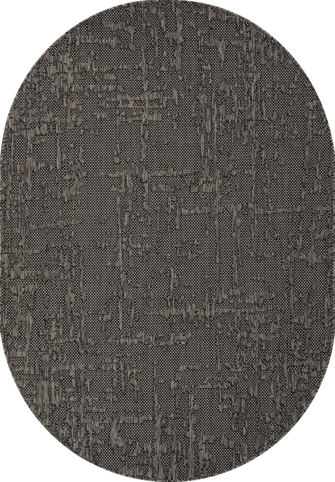 GP-00104861 Ковер KAIR MERINOS S136, 1,6х2,3, OVAL, BLACK-GRAY