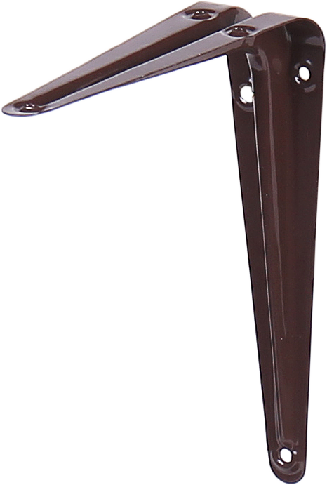 L7701BR Кронштейн 1-150х125 коричневый