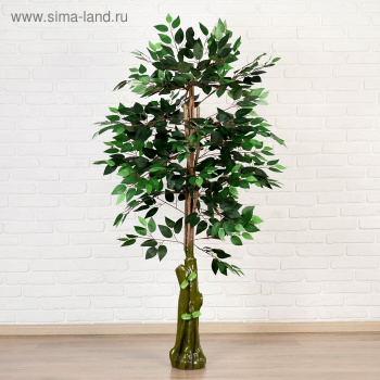 Дерево искусственное "Лист зелёный" 145 см                         