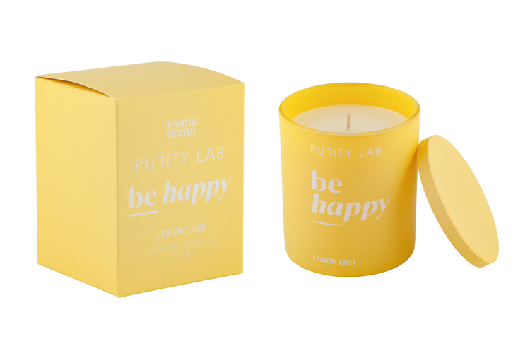 Свеча Purity lab Лимон и лайм.