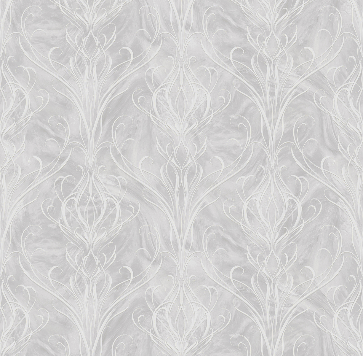 286157 Обои флизелиновые BACCARAT, мотив серый 1,06х10м.