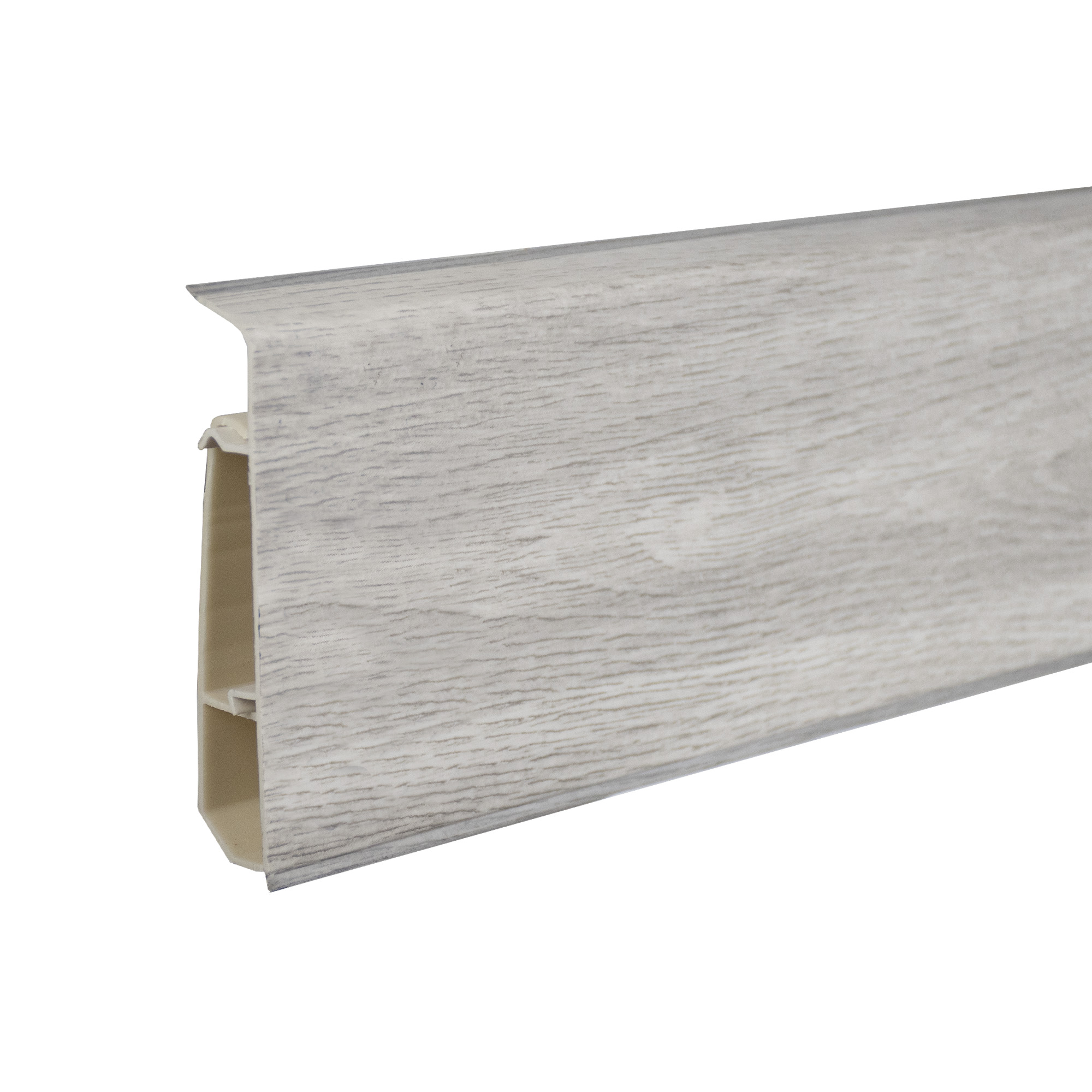 ТП10035597 Плинтус ПВХ Cardinal 16 Кедр серый 78 мм 2,2 м