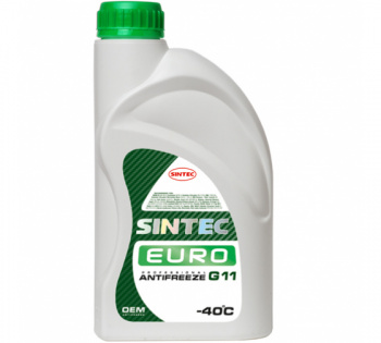 Антифриз Sintec Euro G11 зеленый 1кг