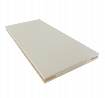 Планка доборная ПВХ №2/2 Софт кремовый 2,07 м 150/10 А (доборный элемент)