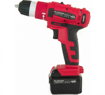 Дрель-шуруповерт аккумуляторный Slogger CD314Li 14.4В, 2.0 Ач, 35Нм, 0-350/1350 об/мин. 2 АКБ