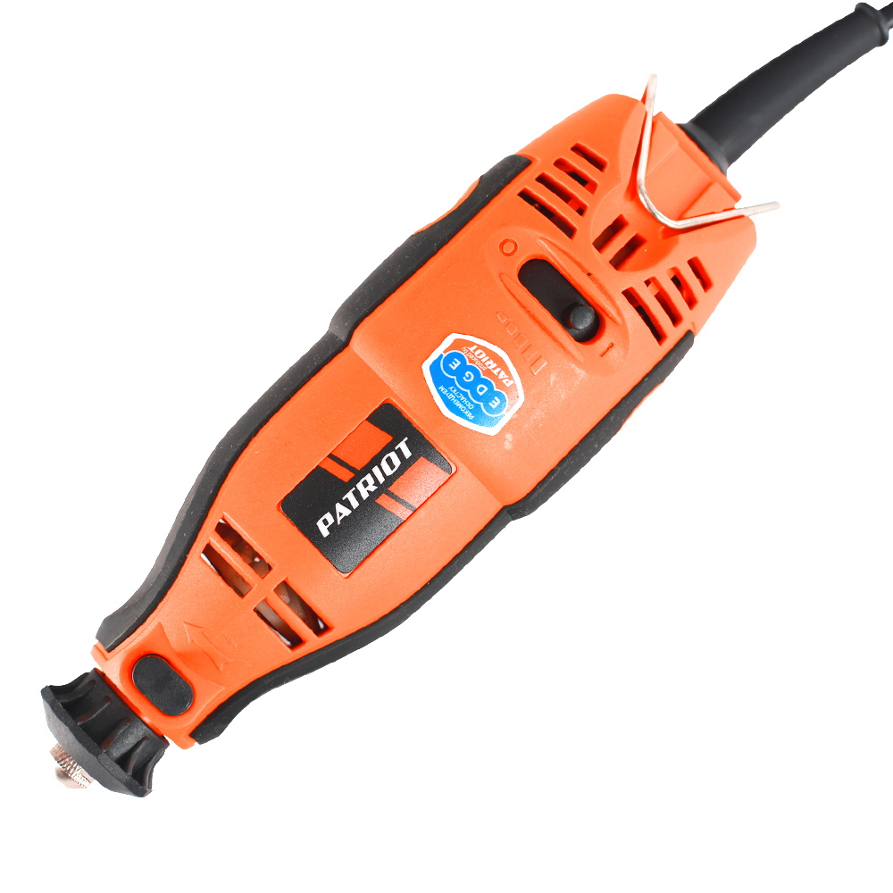 150301170 Гравер электрический PATRIOT EE 170, 160Вт, 167 насадок в комплекте, гибкий вал, кейс