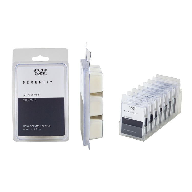 Кубики ароматические  Бергамот Giorno 6шт