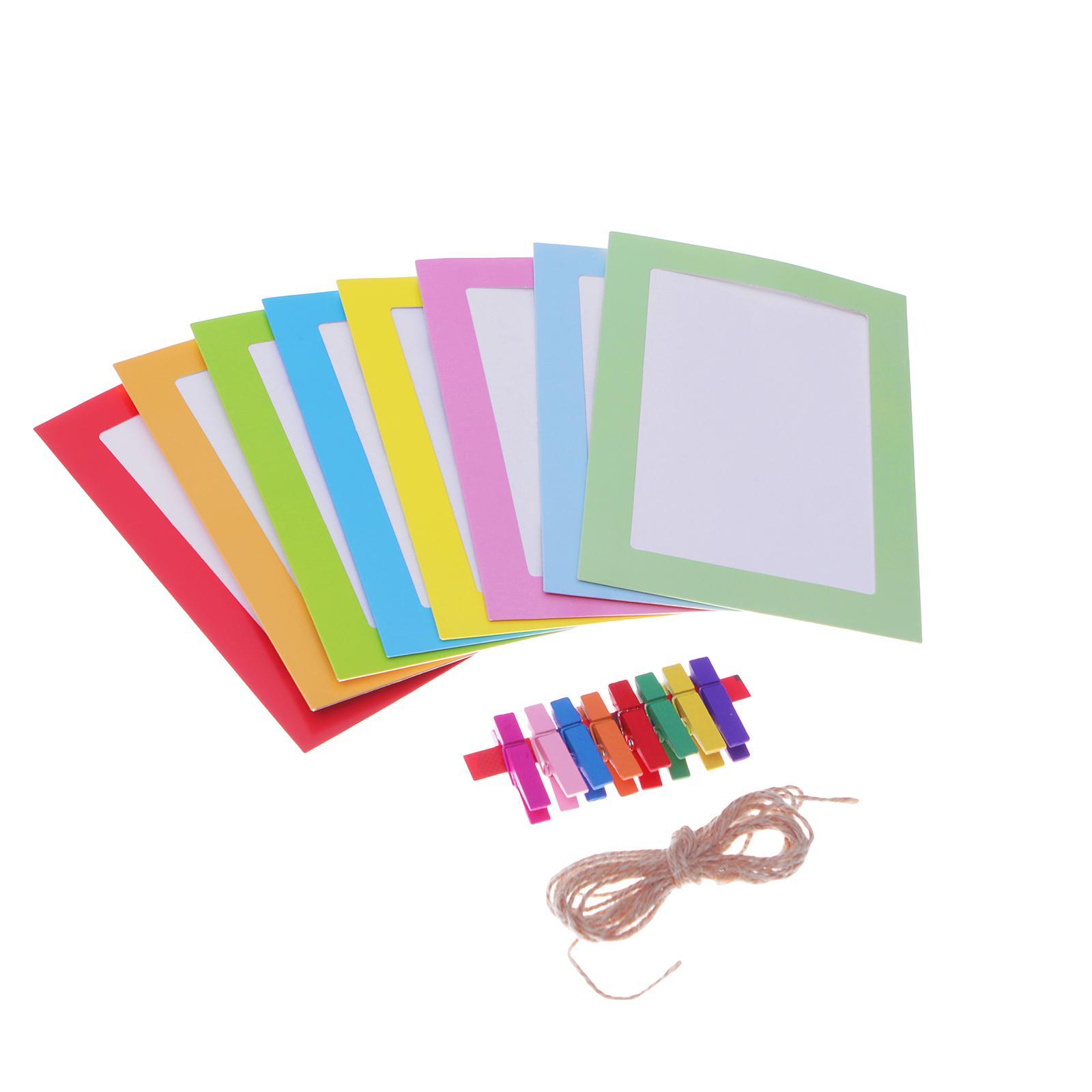 3588790 Фоторамка на прищепках на 8 фото Путешествие цвет микс1