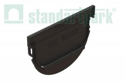 6829 Переходник-заглушка торцевая для лотков Polymax S'park 3 DN100